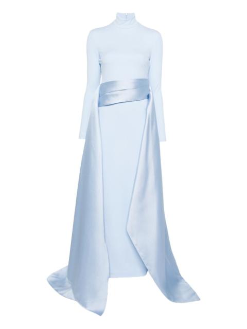 Olivia long-sleeved maxi dress