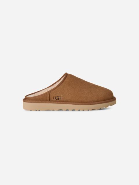 ® Men's Classic Slip-On Sheepskin Slippers in Chestnut