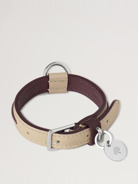 XS Leather Dog Collar
Dune & Oxblood Small Classic Grain