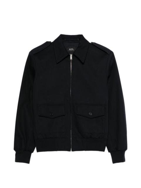 Police flap-pocket jacket