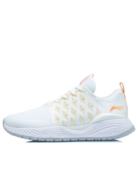 (WMNS) Li-Ning Soft 'White Neon Apricot' ARSR020-2