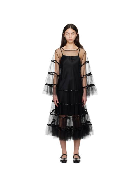 Black Swan Midi Dress