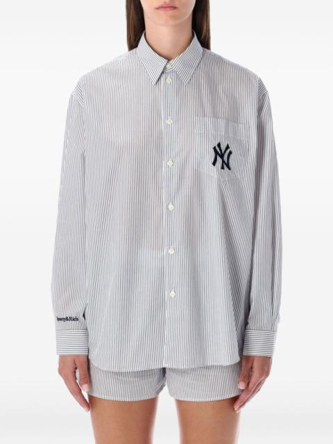 Yankees Serif striped shirt