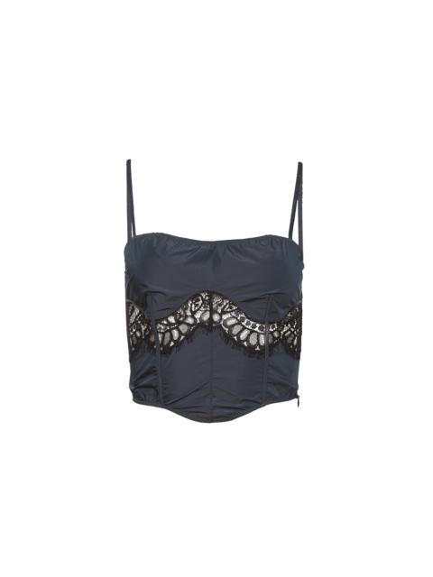 Nylon & Lace Bustier