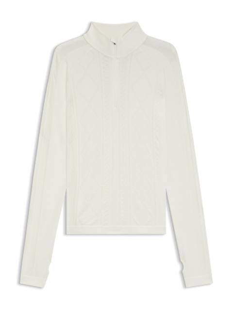 BOSS SKI ZIP-NECK BASE-LAYER SWEATSHIRT