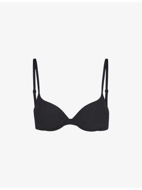 Fits Everybody padded push-up stretch-woven bra