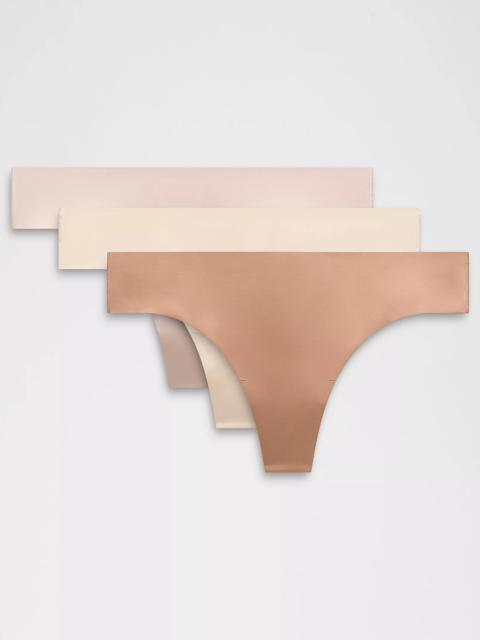 InvisiWear Mid-Rise Thong Underwear *3 Pack