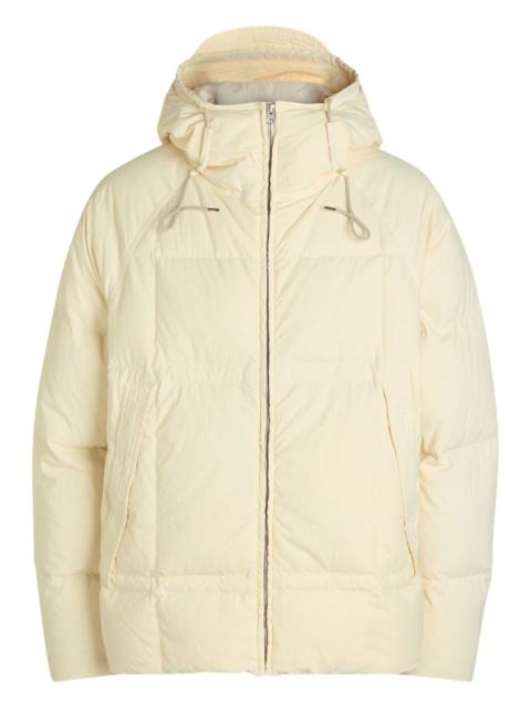 hooded puffer jacket