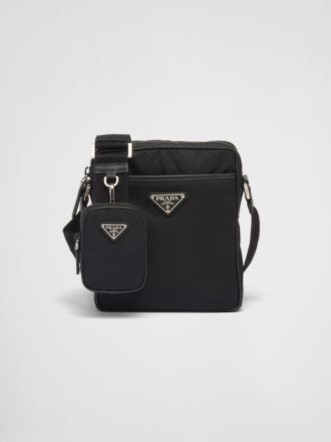 Re-Nylon and Saffiano shoulder bag