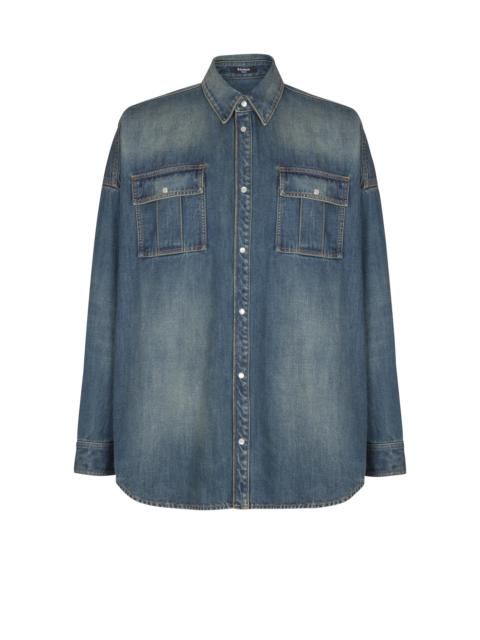 Denim shirt
