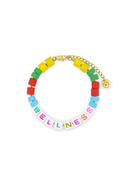 Wellness bead-embellished bracelet