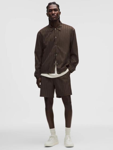 Satin Stripe Linerless Short 7"