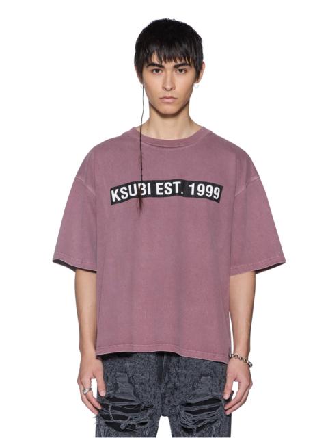 KINGS HALEN SS TEE VINTAGE PLUM