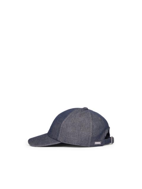 denim baseball cap