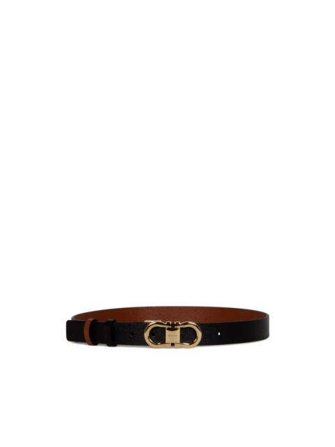 Gancini buckle belt