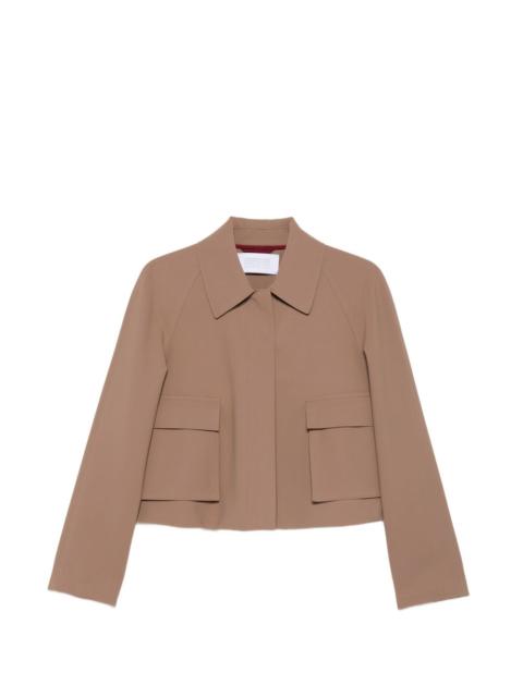 point-collar jacket