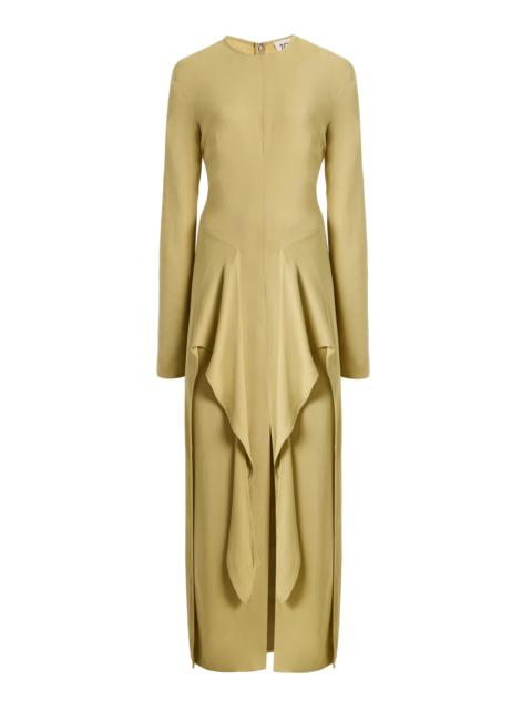 Elora Jersey Maxi Dress green