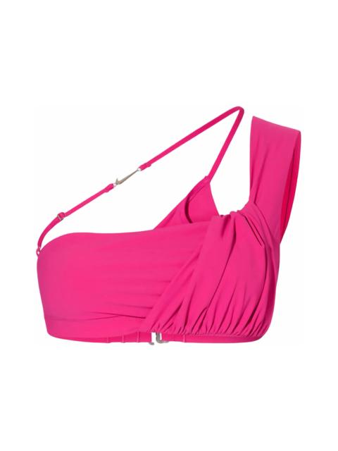 Jacquemus x Nike La Brassière Drapée Sports Bra Dark Pink