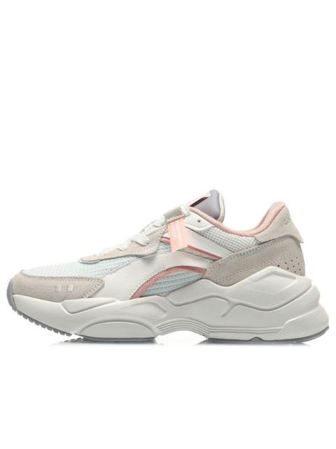 (WMNS) Li-Ning Candle Dragon 'White Light Blue Pink' AGCQ424-3