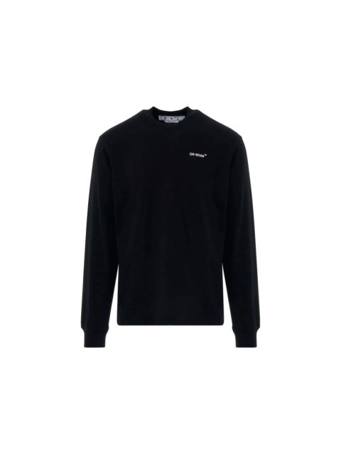 OFF-WHITE Caravaggio Arrow Skate L/S Tee Black