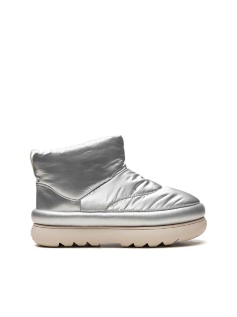 Classic Maxi Mini "Metallic Silver" boots