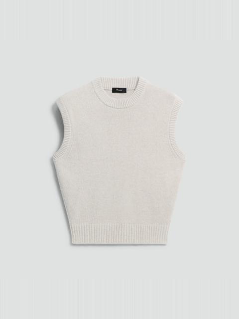 Relaxed Vest in Recycled Cashmere