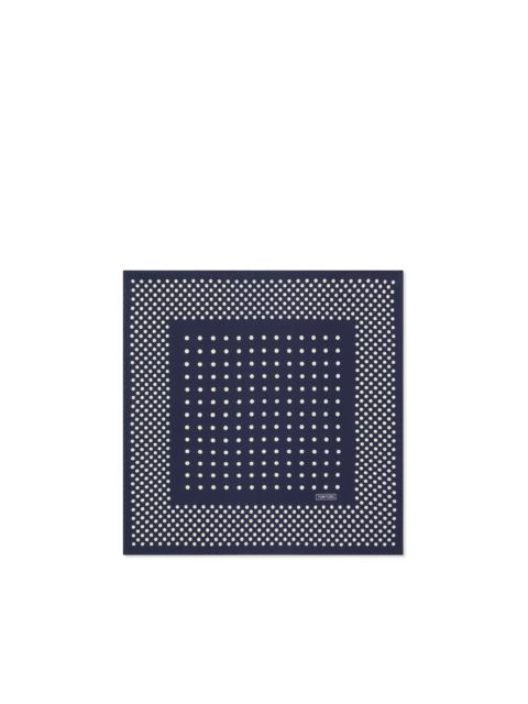 POLKA DOT FRAME POCKET SQUARE