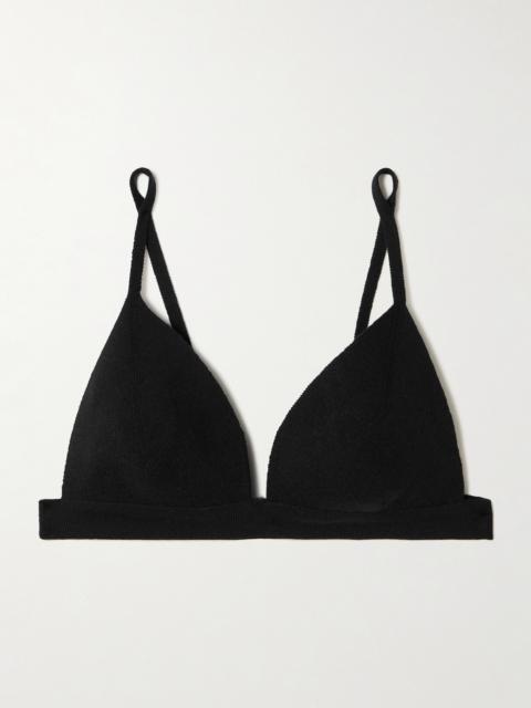 Chevier Ribbed Wool Bralette