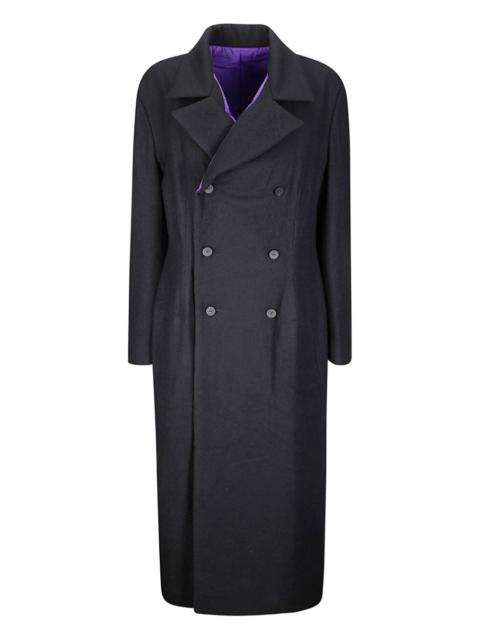 double-breasted coat