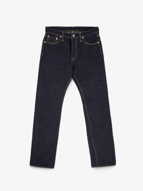 IH-634S-19L 19OZ LEFT HAND TWILL SELVEDGE DENIM STRAIGHT CUT JEANS - INDIGO