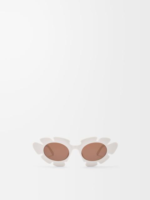 Flower sunglasses in injected nylon