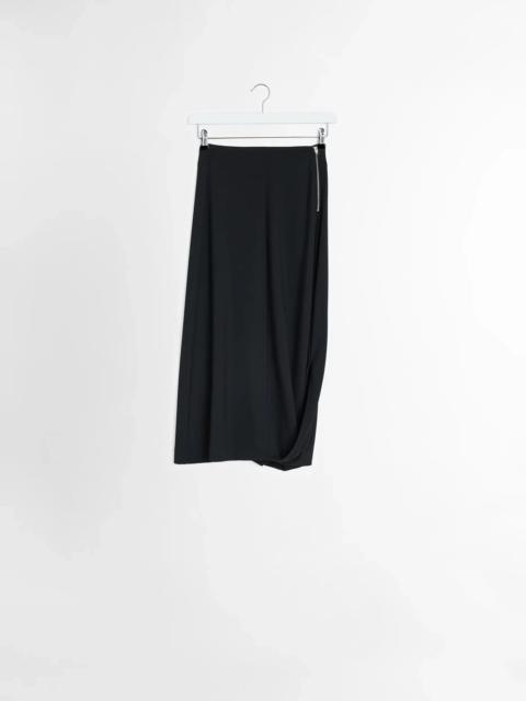 TWISTED HEM SKIRT