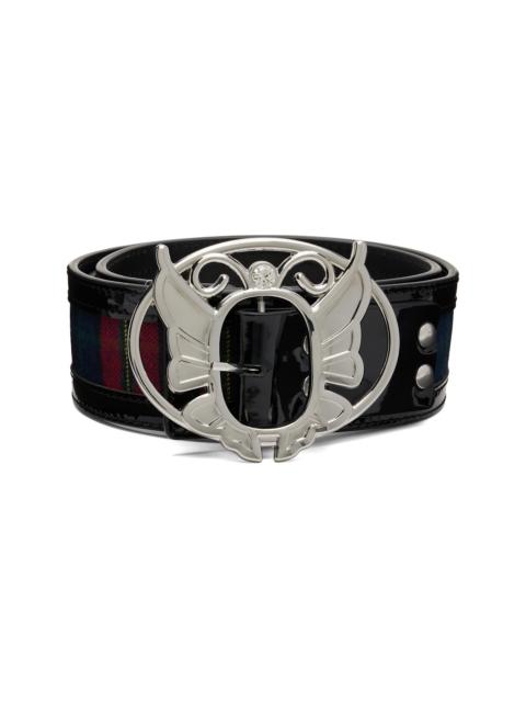 Black & Red Tartan Belt