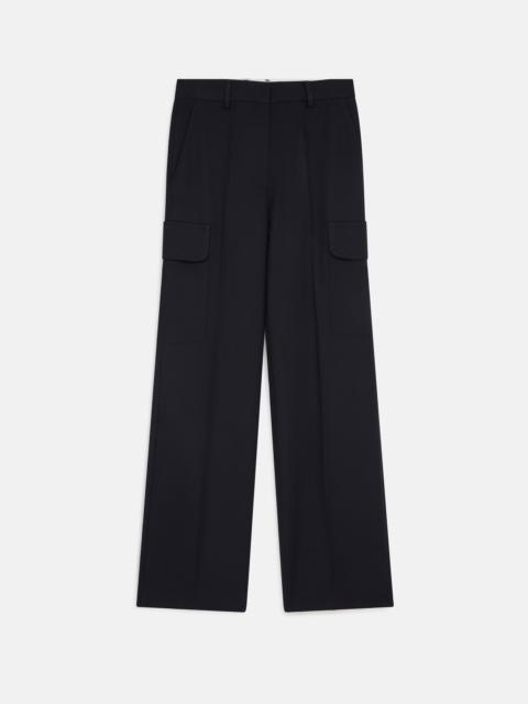 Tailored Straight Leg Cargo Trousers