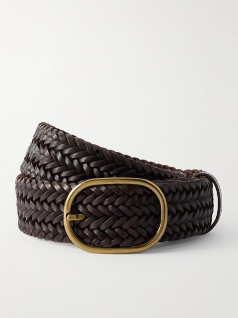 Woven Leather Belt