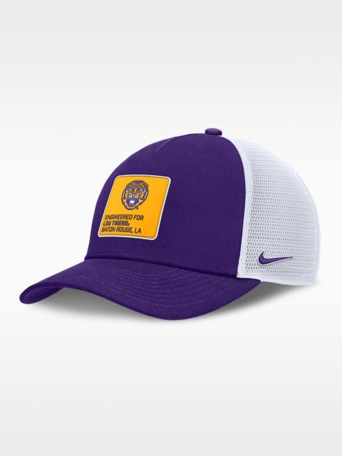LSU On-Field Rise Engineered Men's Nike College Trucker Adjustable Hat