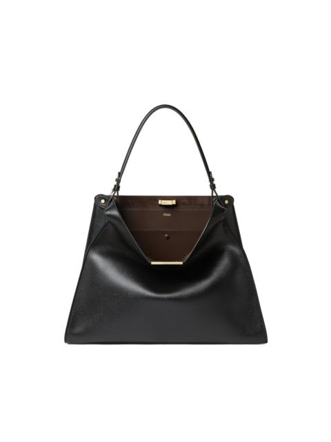large Way stud leather tote bag