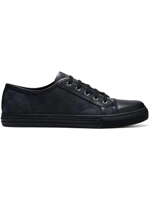 Gucci GG Canvas Low Grey Black
