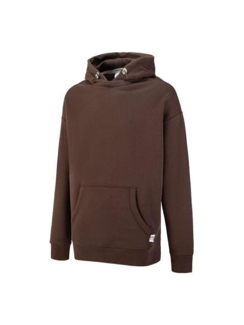 PUMA MMQ Logo Hoodie 'Brown' 536596-63