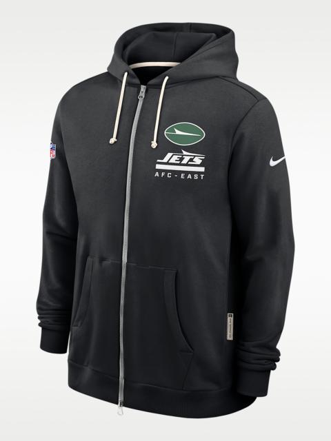 New York Jets Utility Player Sideline Men's Nike Dri-FIT NFL Full-Zip Hoodie
