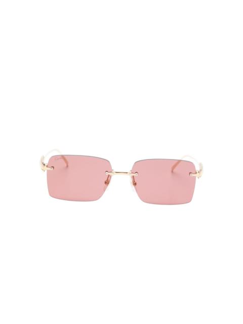 rectangle-frame sunglasses
