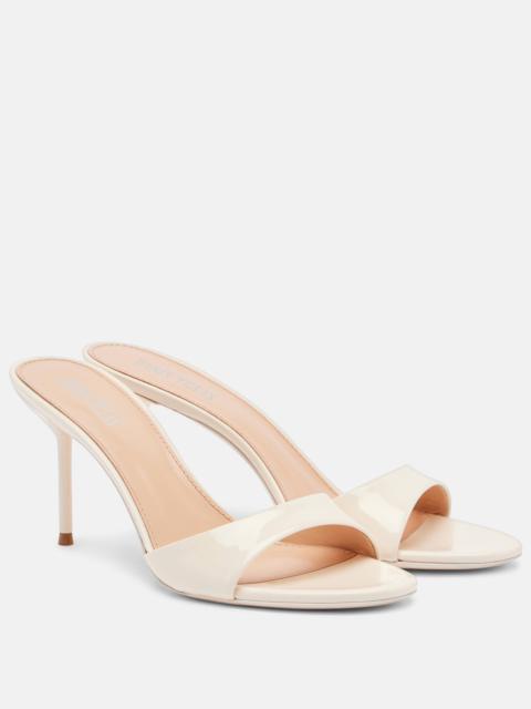 Lidia 70 patent leather mules