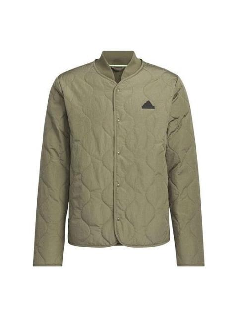 adidas City Escape Padded Jacket Asia Sizing 'Olive Green' JE8570