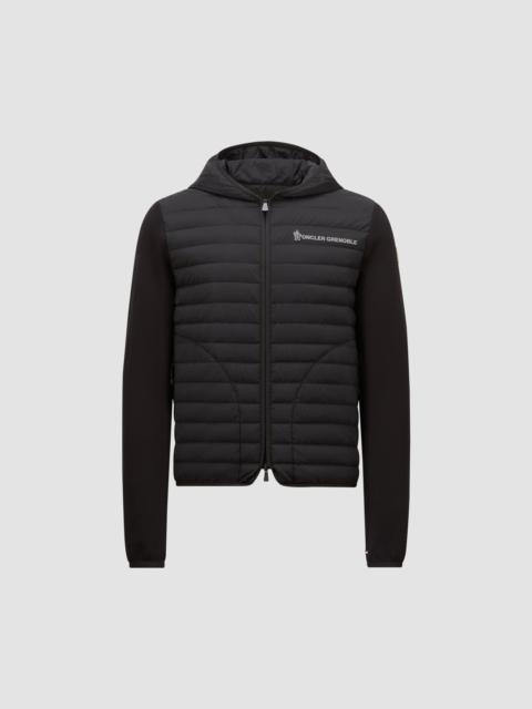 Padded Cotton Zip-Up Hoodie