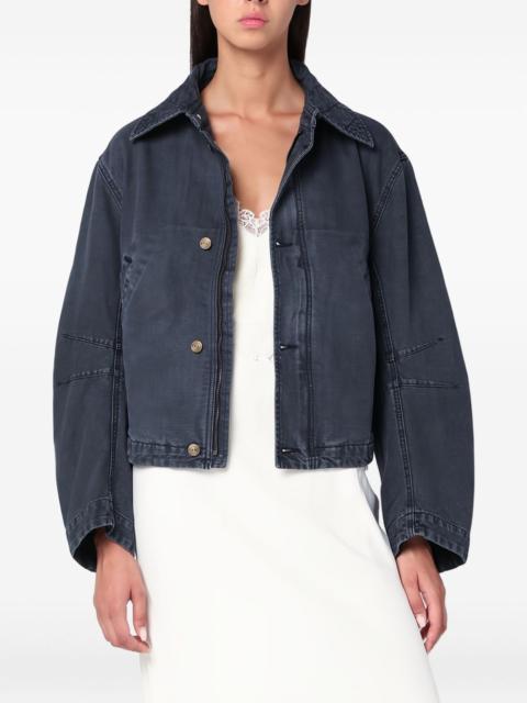 Giubbotto buttoned denim jacket