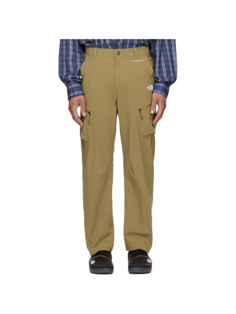 Khaki Packable Loose Cargo Pants