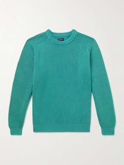 Summer Shaker Ribbed Organic Cotton Sweater