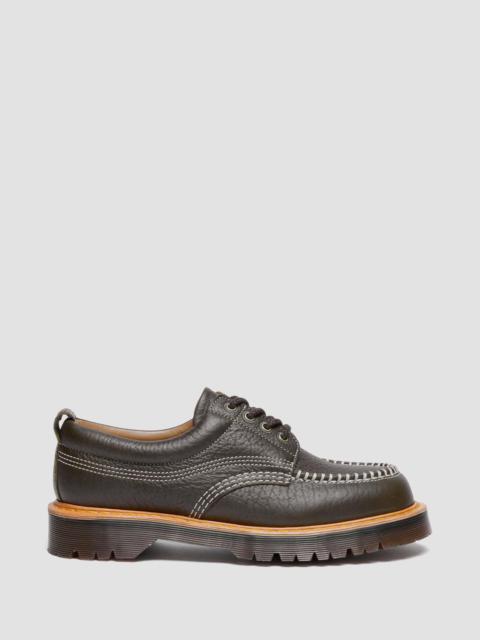 Lowell Wild Grain Leather Moc Toe Shoes