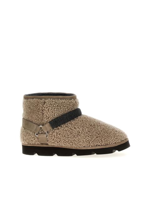 shearling boots