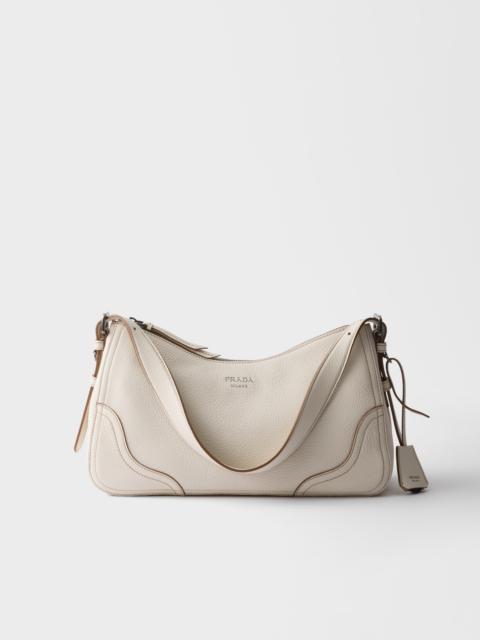 Prada Aimèe large leather shoulder bag